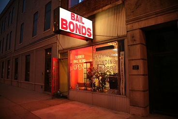 Bail Bond Agency storefront